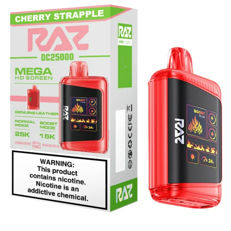 Cherry Strapple - RAZ Vape DC25000