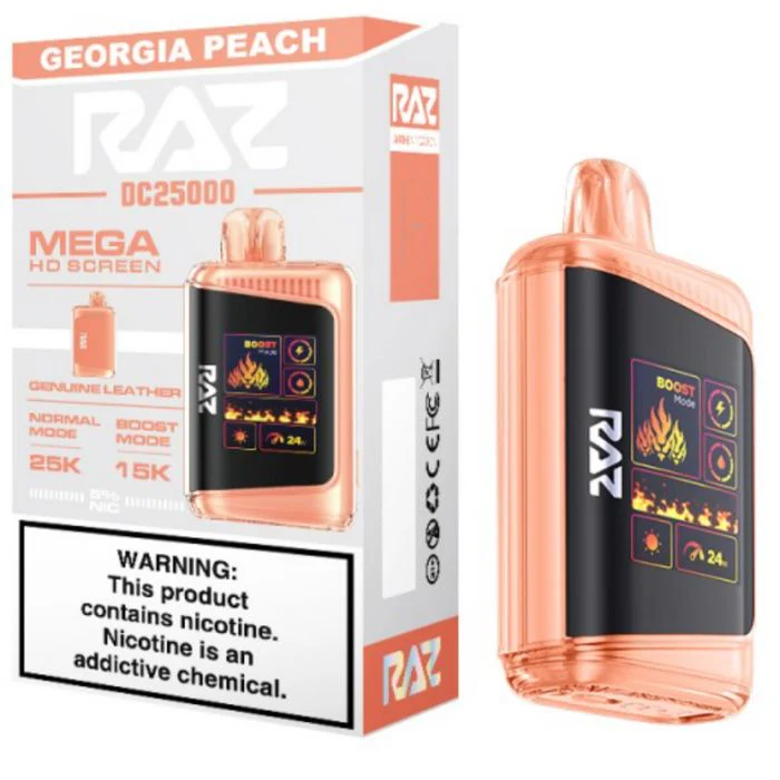 Georgia Peach - RAZ Vape DC25000