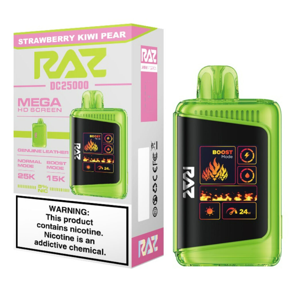 Strawberry Kiwi Pear - RAZ Vape DC25000